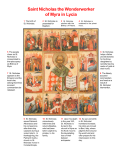 St. Nicholas life icon (Activities)