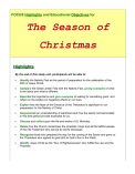 Unit Themes Overview: Season of Christmas (Unit Themes Overview: Season of Christmas)