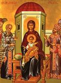 Icon of the Mother of God of the Akathist (Handouts)